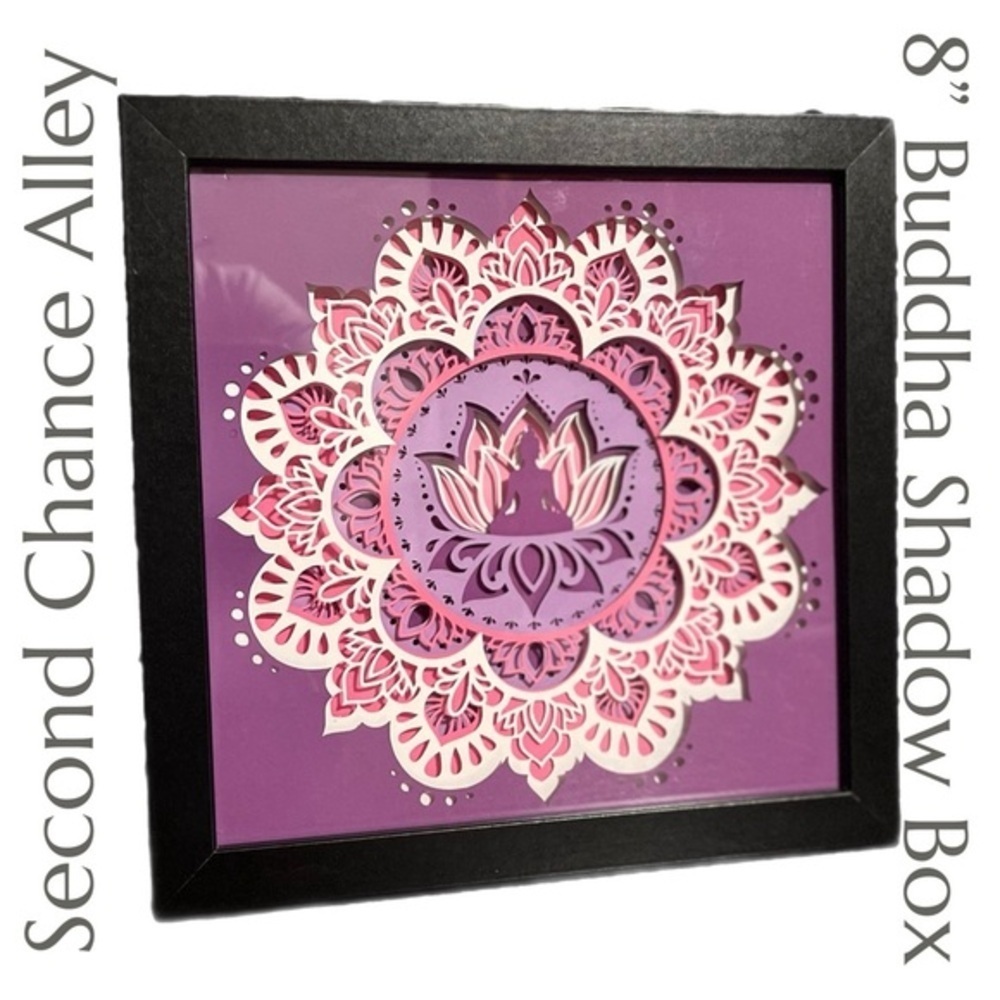 Buddha Shadow Box Unique Gift Ideas Holiday Gift‎ Handcrafted